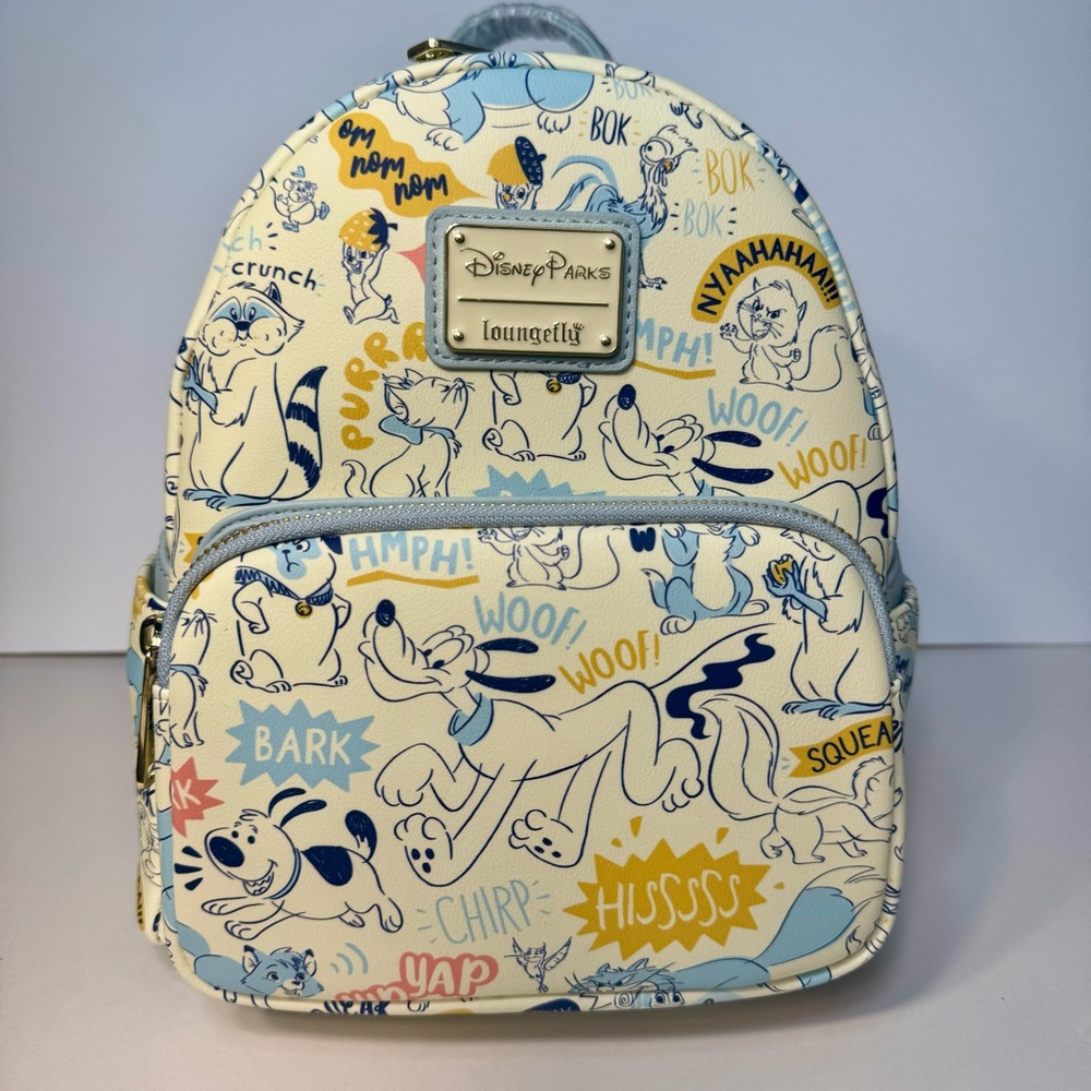 NWT. Disney Parks Loungefly Disney Critters Chaos Mini backpack